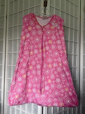 Halo Pink Floral SleepSack Wearable Blanket Size Medium